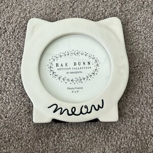 Rae Dunn cat picture frame